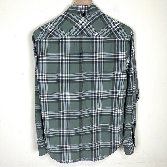rag & bone Fit 2 Plaid Button Up Shirt Men’s S P EUC - Picture 8 of 10